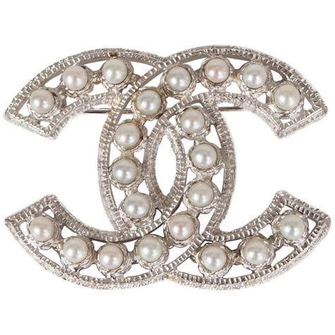 fake chanel pearl brooch|chanel brooch cheap.